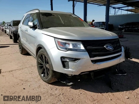 2018 Ford Explorer Limited with VIN 1FM5K7F81JGA82752, listed as a Copart auction lot 50559395 with 76,612 mi miles and Salvage Title. Bid and sale history available at carsss.com. Image 11.