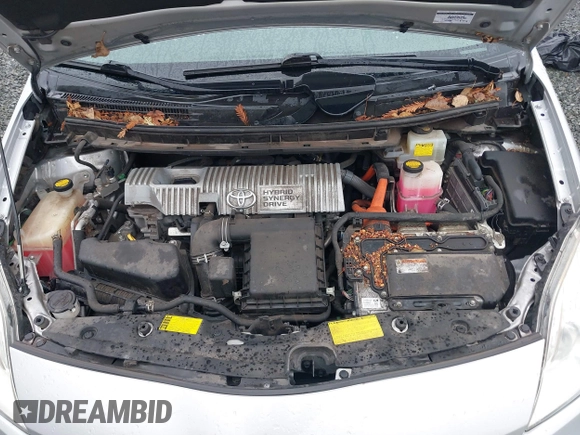 2013 Toyota Prius One with VIN JTDKN3DU4D5632615, listed as a IAAI auction lot 41891185 with 93,945 mi miles. Bid and sale history available at carsss.com. Image 10.
