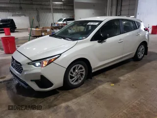 2024 Subaru Impreza z VIN JF1GUABC8R8244872, wystawiony jako Copart lot #58072635 z przebiegiem 6 341 mil mil oraz Szkoda całkowita • Salvage title. Historia ofert i sprzedaży dostępna na DreamBid. Obrazek 1.