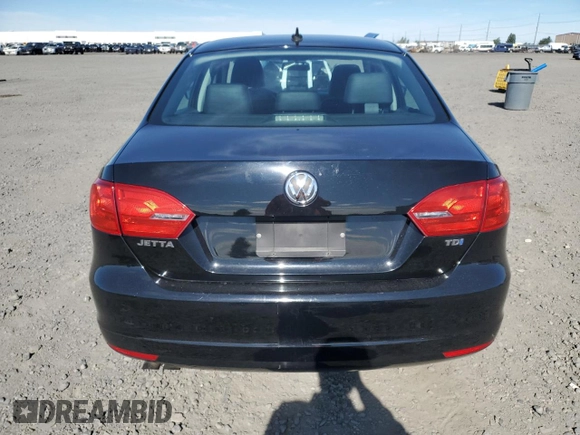 2011 Volkswagen Jetta TDI w/Nav with VIN 3VWLL7AJ3BM081805, listed as a Copart auction lot 62791495 with 115,352 mi miles and Salvage title. Bid and sale history available at DreamBid. Image 6.