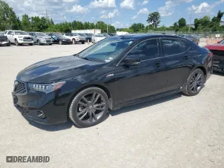 2018 Acura TLX w/A-SPEC Pkg with VIN 19UUB2F67JA005048, listed as a Copart auction lot 58783104 with 54,837 mi miles and Salvage Title. Bid and sale history available at carsss.com. Image 1.