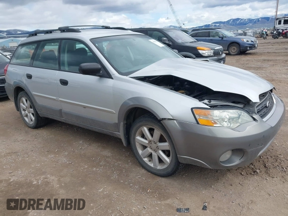 2006 Subaru Legacy Outback with VIN 4S4BP61C367328489, listed as a IAAI auction lot 41836127 with 233,944 mi miles and . Bid and sale history available at DreamBid. Image 1.