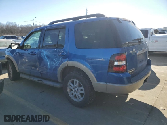 2010 Ford Explorer Eddie Bauer with VIN 1FMEU7EE7AUA55414, listed as a Copart auction lot 42553265 with 122,337 mi miles and Salvage Title. Bid and sale history available at carsss.com. Image 2.