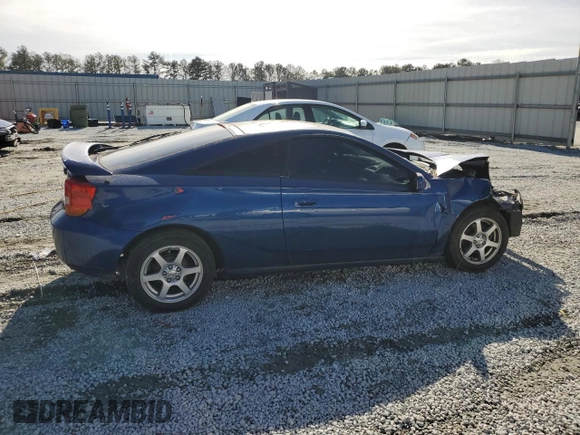 2001 Toyota Celica GT with VIN JTDDR32T510091333, listed as a Copart auction lot 42753935 with 248,045 mi miles and Salvage Title. Bid and sale history available at carsss.com. Image 3.