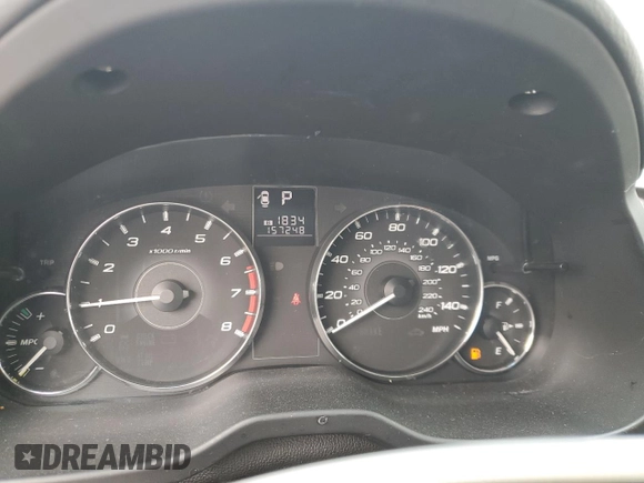 2012 Subaru Outback Limited with VIN 4S4BRBKC3C3240885, listed as a Copart auction lot 60055645 with 157,248 mi miles and Clean title. Bid and sale history available at DreamBid. Image 9.