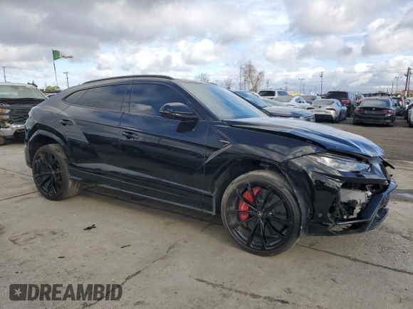 2020 Lamborghini Urus z VIN ZPBUA1ZL9LLA09731, wystawiony jako Copart lot #48077805 z przebiegiem 75 463 mil mil oraz Szkody całkowita. Historia ofert i sprzedaży dostępna na DreamBid. Obrazek 4.