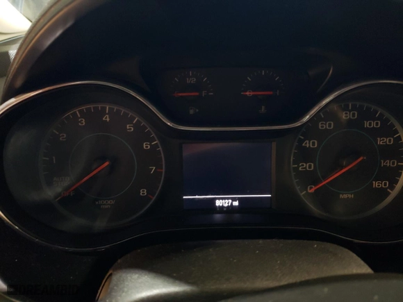 2018 Chevrolet Cruze LT with VIN 1G1BE5SM4J7235557, listed as a Copart auction lot 46709555 with 80,127 mi miles and Salvage Title. Bid and sale history available at carsss.com. Image 9.