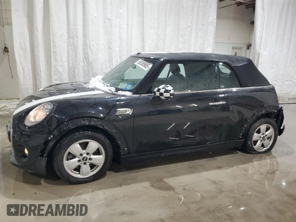 2017 MINI Convertible Cooper with VIN WMWWG5C36H3C99710, listed as a Copart auction lot 89058985 with 49,934 mi miles and Salvage title. Bid and sale history available at DreamBid. Image 1.