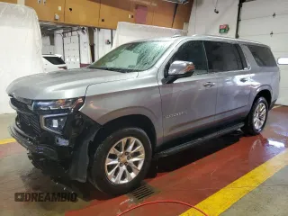 2023 Chevrolet Suburban Premier with VIN 1GNSCFKD8PR138014, listed as a Copart auction lot 65758755 with 58,501 mi miles and Clean title. Bid and sale history available at DreamBid. Image 1.