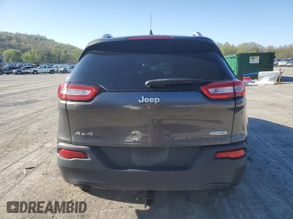 2015 Jeep Cherokee Latitude with VIN 1C4PJMCB6FW541625, listed as a Copart auction lot 54527515 with 120,997 mi miles and Salvage Title. Bid and sale history available at carsss.com. Image 6.