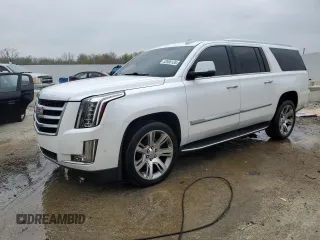 2017 Cadillac Escalade ESV Luxury z VIN 1GYS4HKJ7HR159200, wystawiony jako Copart lot #52866135 z przebiegiem 90 231 mil mil oraz Szkoda całkowita • Salvage title. Historia ofert i sprzedaży dostępna na DreamBid. Obrazek 1.