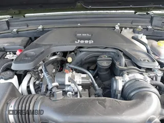 2021 Jeep Wrangler Unlimited Sport S with VIN 1C4HJXDG1MW836029, listed as a IAAI auction lot 41811840 with 34,992 mi miles. Bid and sale history available at carsss.com. Image 10.