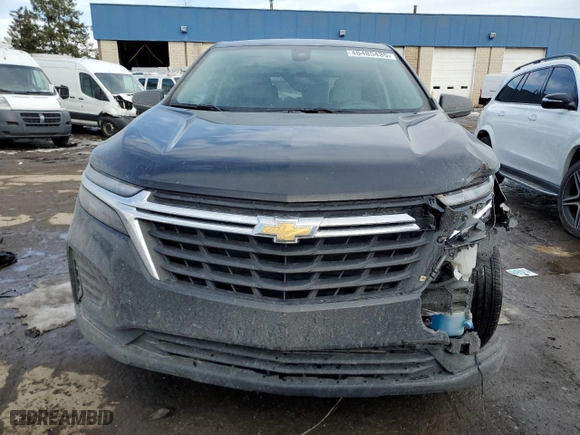 2022 Chevrolet Equinox LS with VIN 2GNAXHEV5N6143423, listed as a Copart auction lot 46485435 with 14,870 mi miles and Non Repairable. Bid and sale history available at carsss.com. Image 5.
