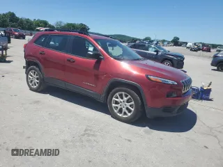 2015 Jeep Cherokee Sport с VIN 1C4PJLABXFW656788, выставлен на аукционе Copart как лот 58090415 с пробегом 120 473 миль миль и Чистый • Clean title. История ставок и продаж доступна на DreamBid. Изображение 4.