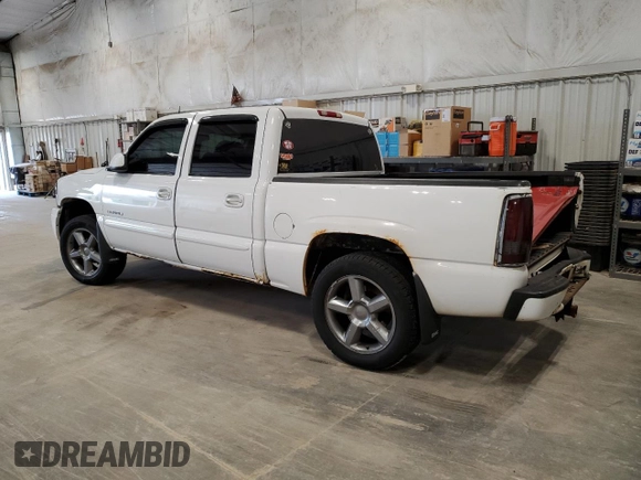 2005 GMC Sierra Denali z VIN 2GTEK63N851345265, wystawiony jako Copart lot #54933125 z przebiegiem 276 871 mil mil oraz Nie do naprawy. Historia ofert i sprzedaży dostępna na DreamBid. Obrazek 2.