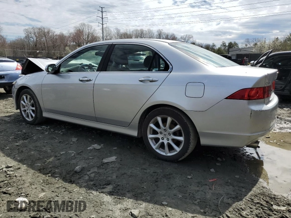 2006 Acura TSX Navi with VIN JH4CL96926C025986, listed as a Copart auction lot 50465515 with 119,934 mi miles and Salvage Title. Bid and sale history available at carsss.com. Image 2.