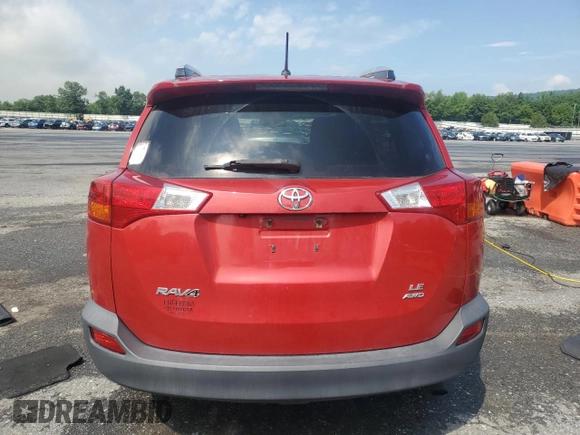 2013 Toyota RAV4 LE with VIN 2T3BFREV6DW033442, listed as a Copart auction lot 62809045 with Not provided miles and Salvage title. Bid and sale history available at DreamBid. Image 6.