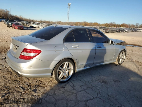 2011 Mercedes-Benz C 350 Sport with VIN WDDGF5GB2BR141092, listed as a Copart auction lot 84514624 with 139,550 mi miles and Salvage title. Bid and sale history available at DreamBid. Image 3.