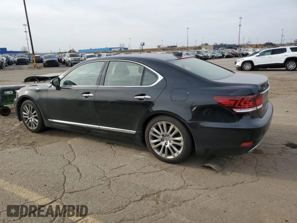2016 Lexus LS 460 with VIN JTHCL5EF4G5026630, listed as a Copart auction lot 78820504 with 33,004 mi miles and Clean title. Bid and sale history available at DreamBid. Image 2.