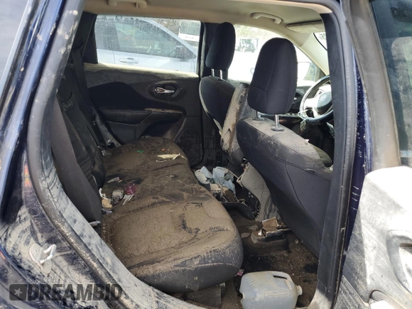 2014 Jeep Cherokee Latitude with VIN 1C4PJMCS2EW141396, listed as a Copart auction lot 45910385 with 0 mi miles and Salvage Title. Bid and sale history available at carsss.com. Image 11.