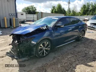 2018 Nissan Maxima SV z VIN 1N4AA6AP5JC402487, wystawiony jako Copart lot #56308785 z przebiegiem 163 426 mil mil oraz Szkoda całkowita • Salvage title. Historia ofert i sprzedaży dostępna na DreamBid. Obrazek 1.