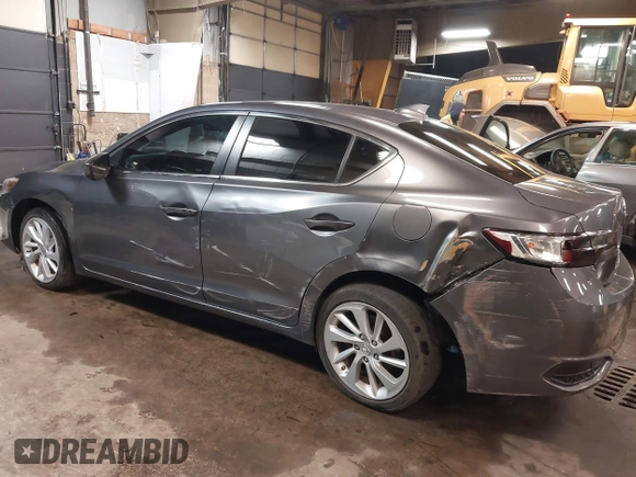 2017 Acura ILX with VIN 19UDE2F34HA000283, listed as a IAAI auction lot 41468317 with 58,566 mi miles. Bid and sale history available at carsss.com. Image 6.