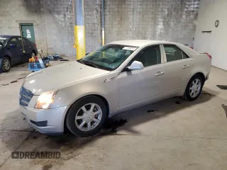 2009 Cadillac CTS RWD w/1SA with VIN 1G6DF577890147893, listed as a Copart auction lot 77416424 with 102,917 mi miles and Salvage Title. Bid and sale history available at carsss.com. Image 1.