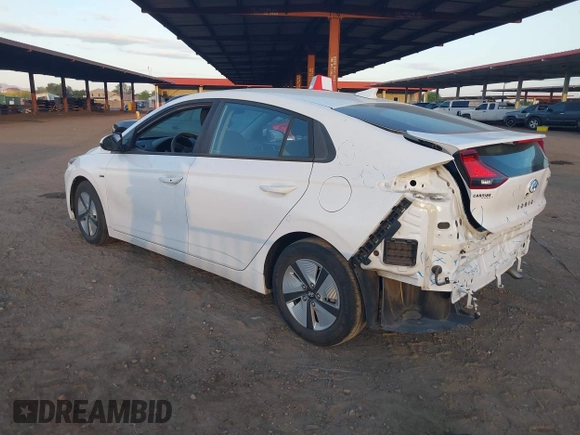 2017 Hyundai Ioniq Blue z VIN KMHC65LC2HU050185, wystawiony jako IAAI lot #42071522 z przebiegiem 105 186 mil mil oraz . Historia ofert i sprzedaży dostępna na DreamBid. Obrazek 3.