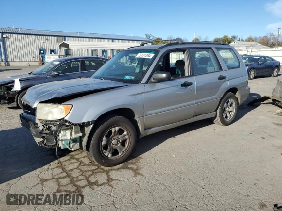 2006 Subaru Forester 2.5 X with VIN JF1SG63696H734935, listed as a Copart auction lot 76814264 with 181,000 mi miles and Salvage Title. Bid and sale history available at carsss.com. Image 1.