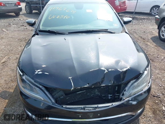2015 Chrysler 200 Limited with VIN 1C3CCCAB3FN616992, listed as a IAAI auction lot 42467675 with 167,623 mi miles and . Bid and sale history available at DreamBid. Image 6.