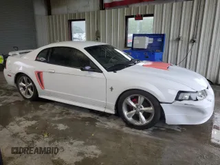 2003 Ford Mustang Standard with VIN 1FAFP40413F451980, listed as a Copart auction lot 58894735 with 188,559 mi miles and Salvage title. Bid and sale history available at DreamBid. Image 4.