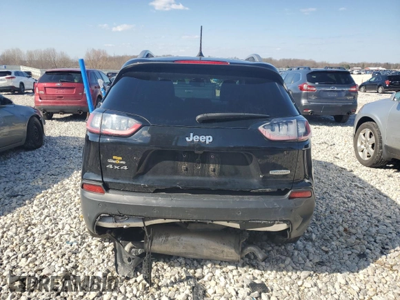 2021 Jeep Cherokee Latitude Lux with VIN 1C4PJMMX8MD104714, listed as a Copart auction lot 52734925 with 62,035 mi miles and Salvage title. Bid and sale history available at DreamBid. Image 6.