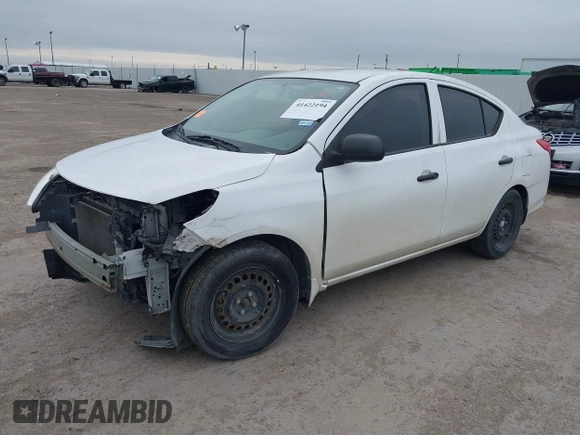 2015 Nissan Versa S Plus with VIN 3N1CN7APXFL909879, listed as a IAAI auction lot 41422194 with 125,242 mi miles and . Bid and sale history available at DreamBid. Image 2.