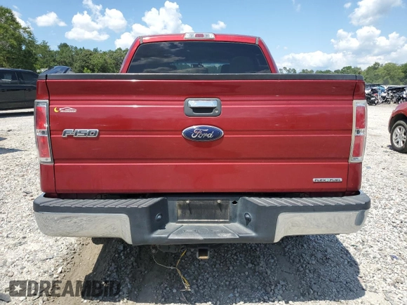 2014 Ford F-150 XL with VIN 1FTEW1CMXEFA90254, listed as a Copart auction lot 61789495 with 126,489 mi miles and Salvage title. Bid and sale history available at DreamBid. Image 6.