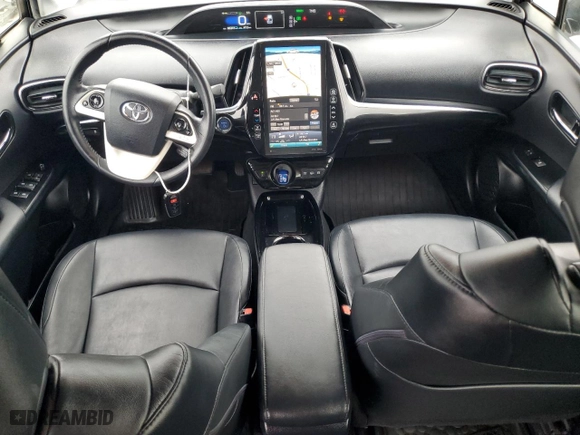 2017 Toyota Prius Prime Plus with VIN JTDKARFP0H3029278, listed as a Copart auction lot 53388945 with 86,347 mi miles and Salvage Title. Bid and sale history available at carsss.com. Image 8.