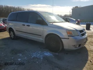 2008 Dodge Grand Caravan SE with VIN 2D8HN44H08R124476, listed as a Copart auction lot 42181255 with 191,455 mi miles and Salvage Title. Bid and sale history available at DreamBid. Image 4.