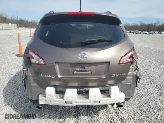 2012 Nissan Murano LE with VIN JN8AZ1MWXCW224445, listed as a Copart auction lot 50369255 with 69,358 mi miles and Salvage Title. Bid and sale history available at carsss.com. Image 6.