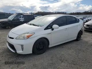 2012 Toyota Prius One with VIN JTDKN3DU3C5498632, listed as a Copart auction lot 47883705 with 127,449 mi miles and Salvage Title. Bid and sale history available at carsss.com. Image 1.