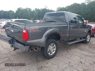 2015 Ford F-250 Lariat with VIN 1FT7W2BT3FEA75514, listed as a IAAI auction lot 42540150 with 91,433 mi miles and . Bid and sale history available at DreamBid. Image 4.