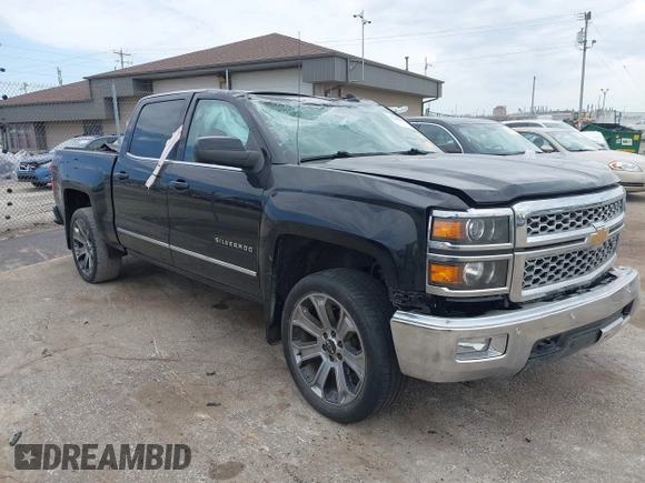 2015 Chevrolet Silverado 1500 LTZ with VIN 3GCUKSEC4FG204783, listed as a IAAI auction lot 42210982 with 130,447 mi miles and . Bid and sale history available at DreamBid. Image 1.