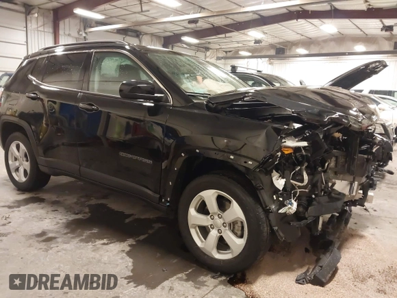 2022 Jeep Compass Latitude z VIN 3C4NJDBB9NT134329, wystawiony jako IAAI lot #41608109 z przebiegiem 21 994 mil mil oraz . Historia ofert i sprzedaży dostępna na DreamBid. Obrazek 1.