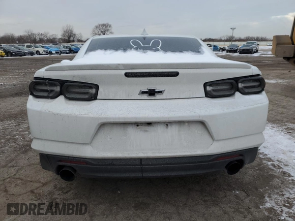 2020 Chevrolet Camaro 1LT with VIN 1G1FB1RXXL0115261, listed as a Copart auction lot 87743405 with 44,121 mi miles and Salvage Title. Bid and sale history available at DreamBid. Image 6.