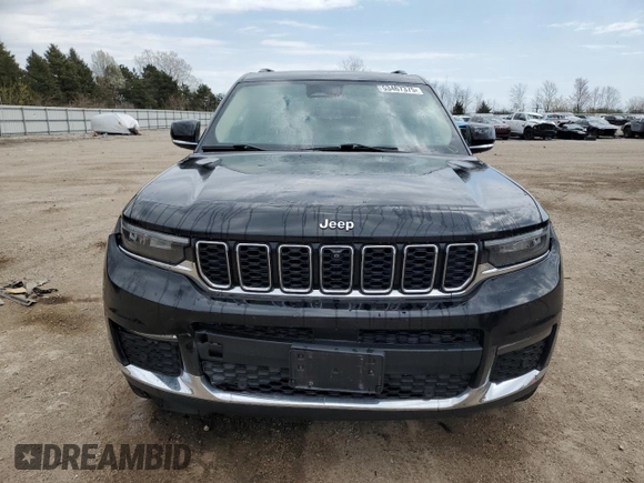 2021 Jeep Grand Cherokee Limited with VIN 1C4RJJBG9M8100545, listed as a Copart auction lot 53467375 with 40,432 mi miles and Salvage title. Bid and sale history available at DreamBid. Image 5.
