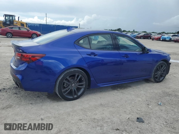2018 Acura TLX w/A-SPEC Pkg with VIN 19UUB2F60JA003982, listed as a Copart auction lot 63614465 with 29,854 mi miles and Salvage title. Bid and sale history available at DreamBid. Image 3.