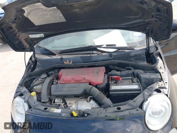 2015 FIAT 500 Abarth with VIN 3C3CFFFH5FT694552, listed as a IAAI auction lot 42056996 with 34,216 mi miles and . Bid and sale history available at DreamBid. Image 10.