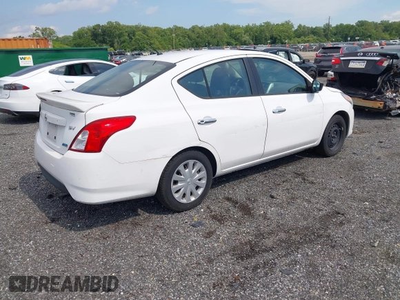 2016 Nissan Versa S Plus with VIN 3N1CN7APXGL886461, listed as a IAAI auction lot 42560193 with Not provided miles and . Bid and sale history available at DreamBid. Image 4.