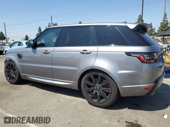 2022 Land Rover Range Rover Sport HSE Dynamic with VIN SALWR2SEXNA234421, listed as a Copart auction lot 55528695 with 35,828 mi miles and Salvage Title. Bid and sale history available at DreamBid. Image 2.