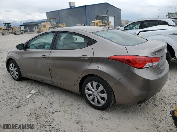 2011 Hyundai Elantra GLS with VIN 5NPDH4AE9BH008969, listed as a Copart auction lot 53510185 with 154,013 mi miles and Clean Title. Bid and sale history available at carsss.com. Image 2.
