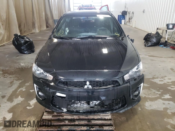 2017 Mitsubishi Lancer ES with VIN JA32U2FU1HU607868, listed as a Copart auction lot 44959803 with 51,582 mi miles and Salvage Title. Bid and sale history available at carsss.com. Image 5.