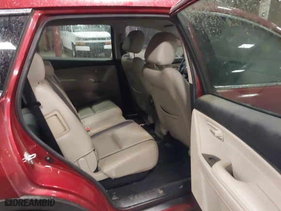 2008 Mazda CX-9 Touring with VIN JM3TB38V880151602, listed as a IAAI auction lot 41659729 with 201,326 mi miles. Bid and sale history available at carsss.com. Image 8.